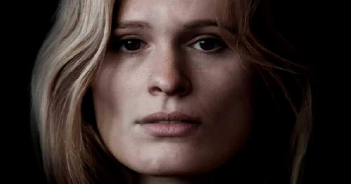 Reconstructed face of a medieval woman from the 14th century, who was buried at Whithorn Priory, Galloway, Scotland.	Source: Dr Chris Rynn / University of Dundee