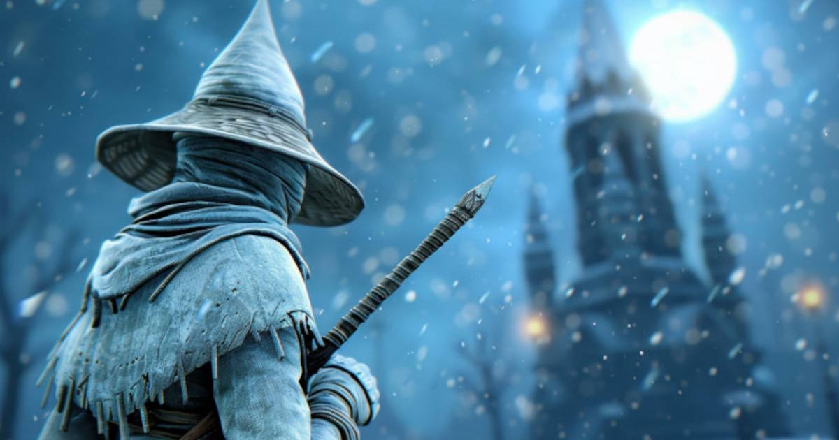 The witch hunter spread fear across ancient England. AI Generated image.         