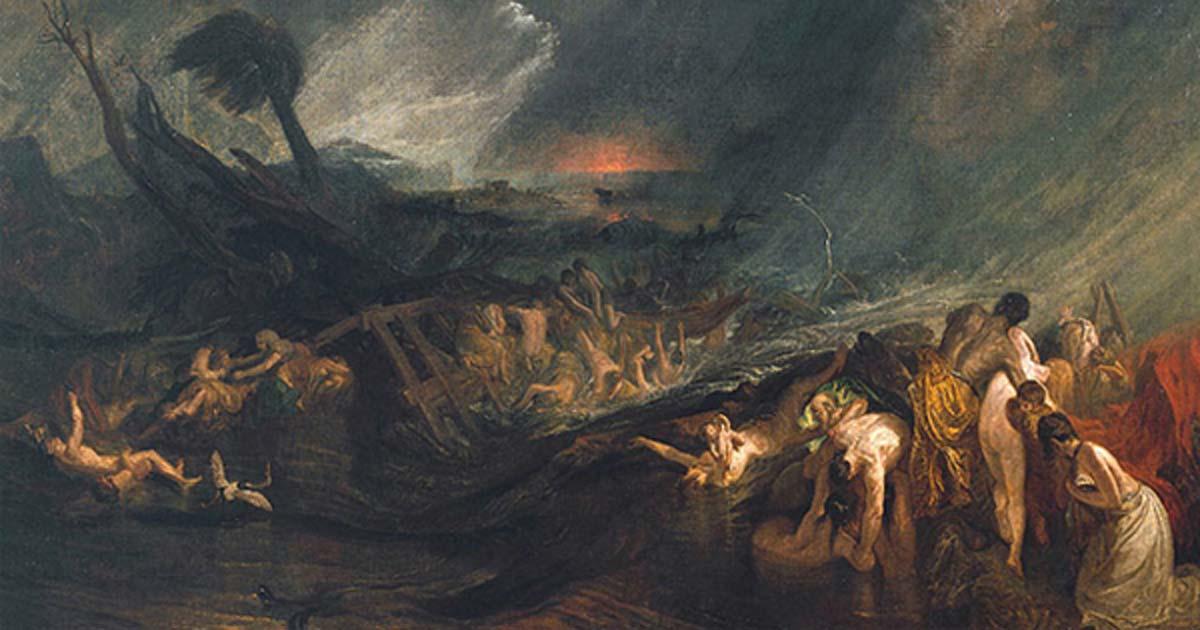 ‘The Deluge’ (1805) by J.M.W. Turner.