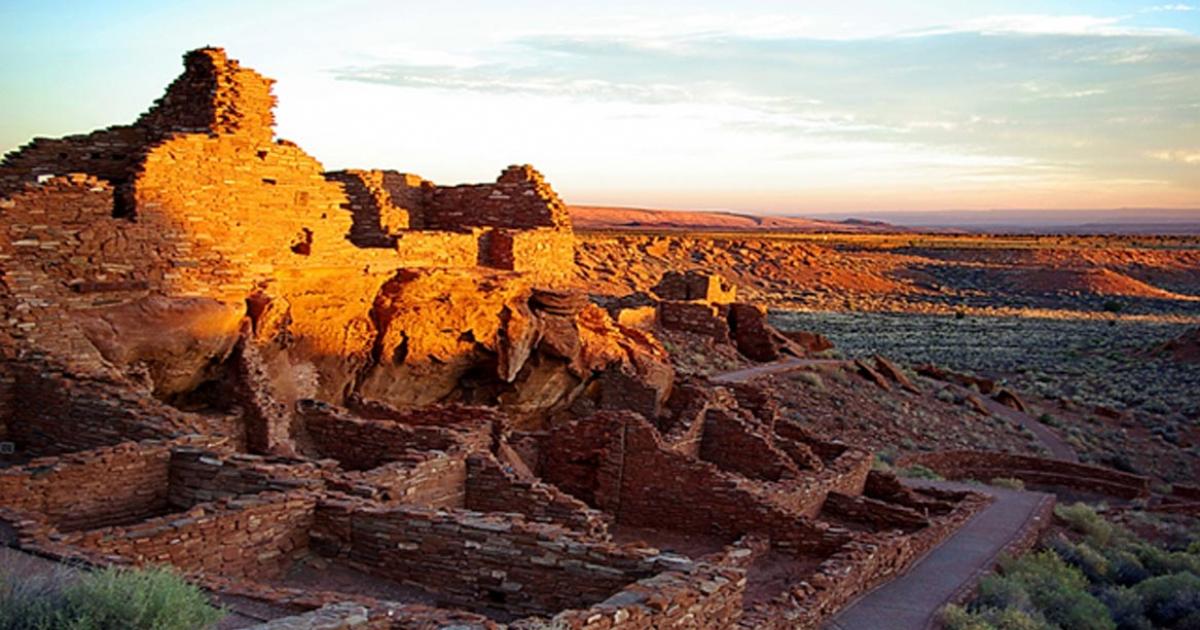 Wupatki National Monument Arizona - First Light.