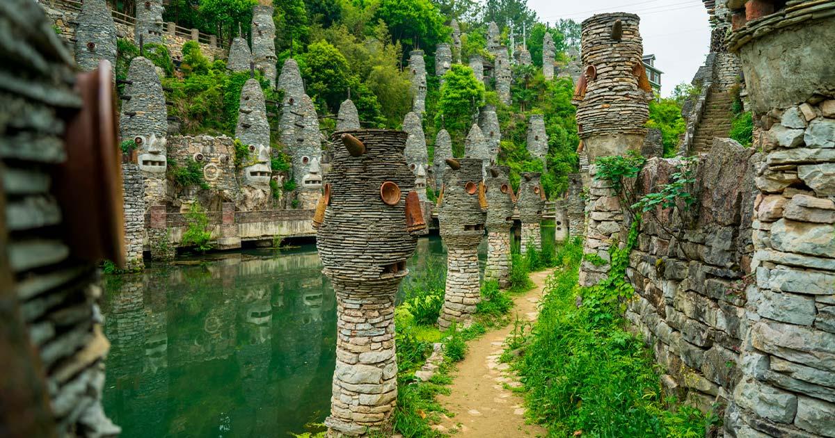 Stone masterpiece pays tribute to Yelang Civilization. Source: imphilip / Adobe Stock.