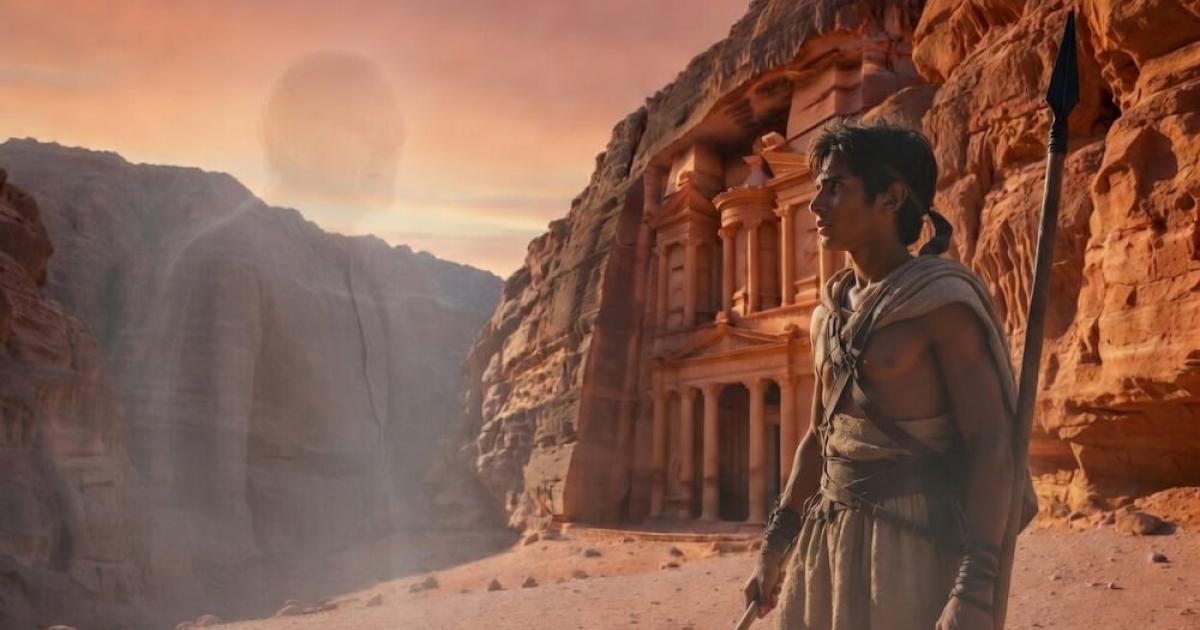 This AI-generated image depicts the mysterious reincarnation story of James Arthur Flowerdew