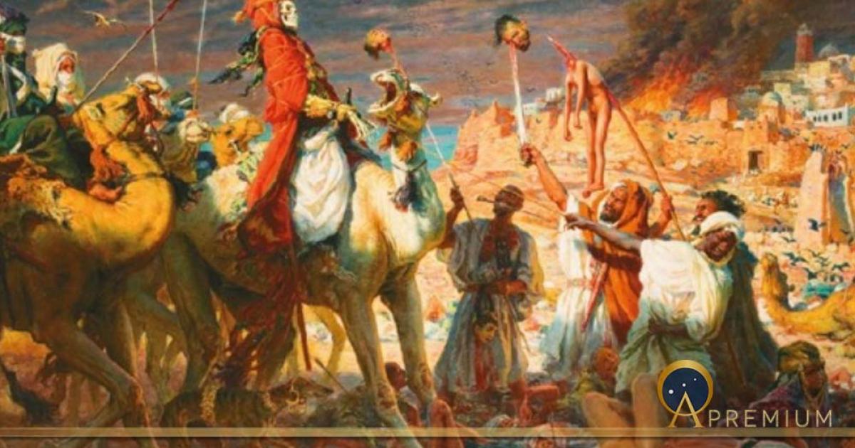 La Vengeance des fils d'Antar by Nasreddine Dinet (1898) (Public Domain)