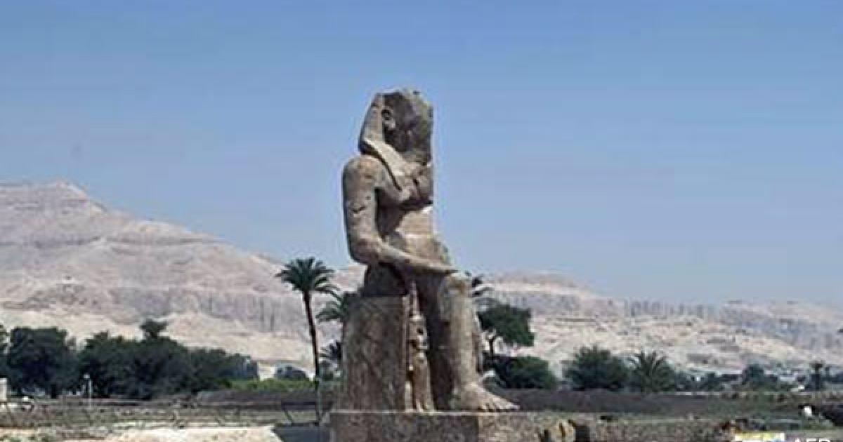 Amenhotep Statue in Luxor