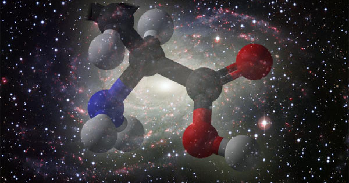 Life outer space - amino acids