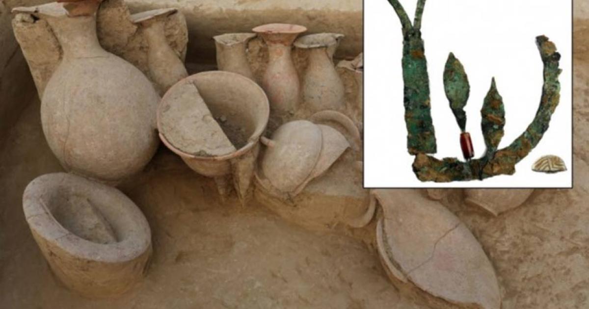 4,000-Year-Old Copper Crown Found in India