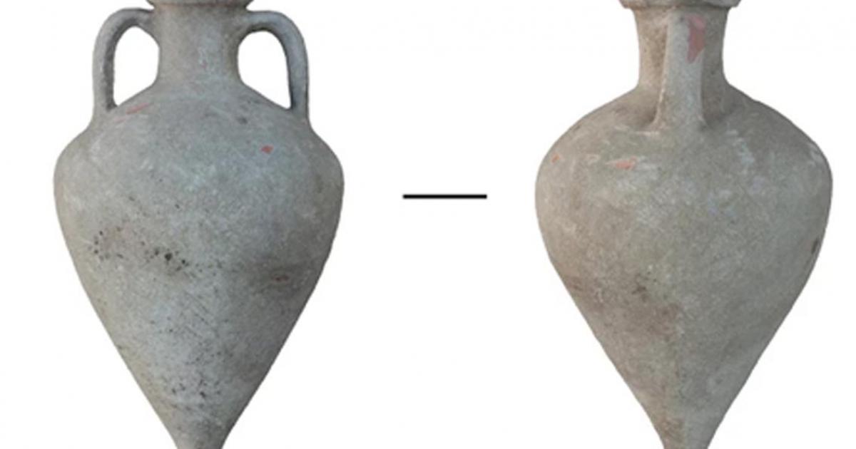 The Greek amphora analysed in the study