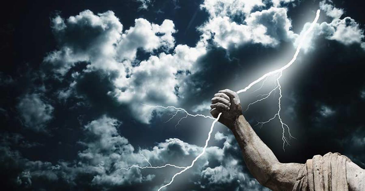 Mythology was put to the service of ancient Greek diplomacy. Image of the mighty god Zeus. Source: zwiebackesser / Adobe Stock 