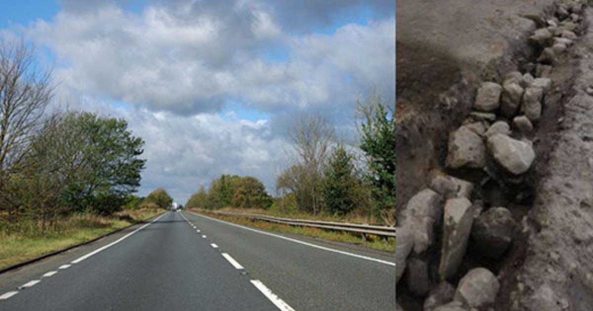 Britain’s A1 road - Ancient 10,000 years old