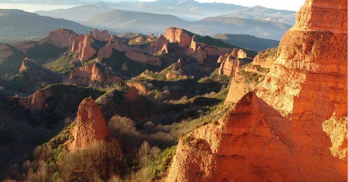 Ancient gold mines in Spain, the largest of the Roman Empire