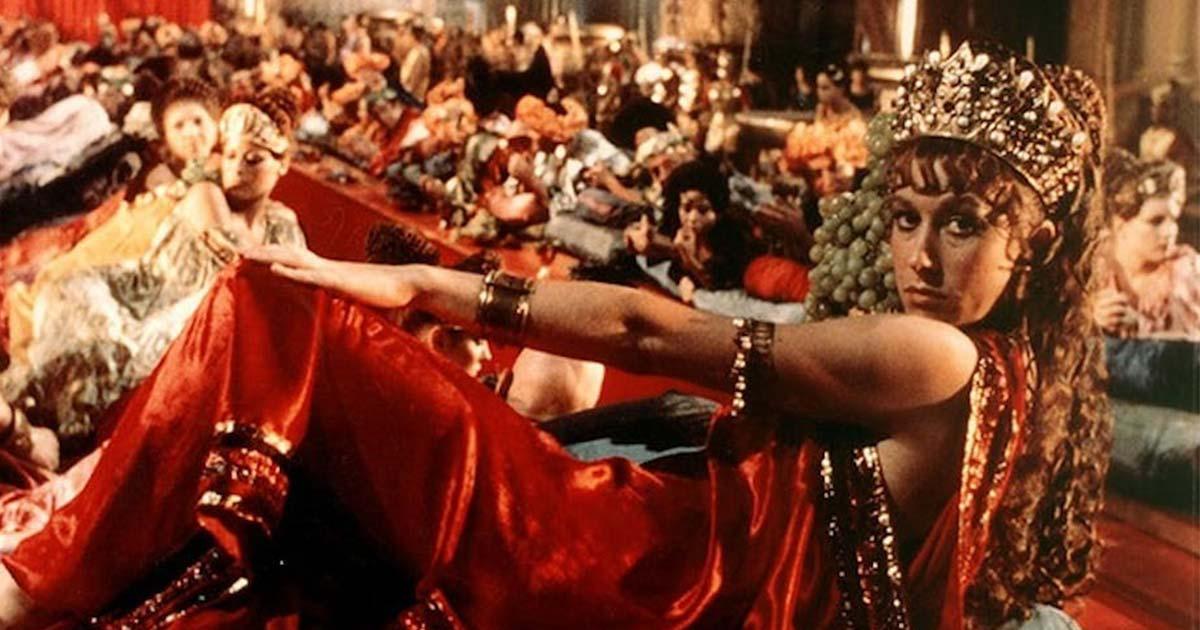 Helen Mirren playing Caesonia in Tinto Brass’ 1979 historical drama film, Caligula.  Source: CC BY-SA 4.0/Author Supplied