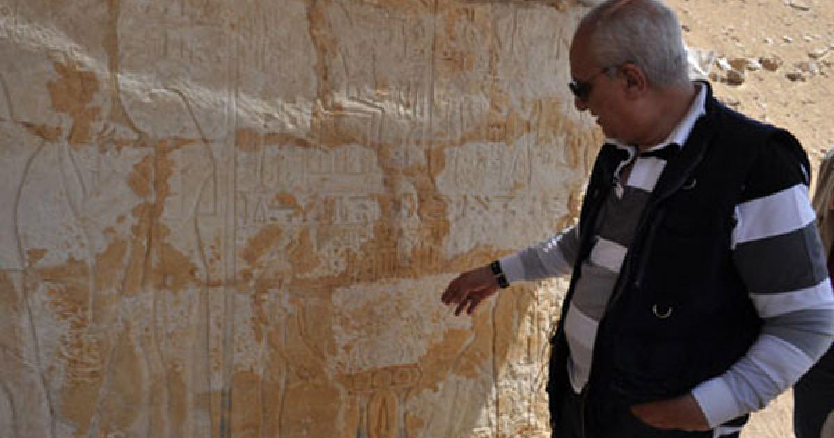 Visions of afterlife in ancient tomb in Egypt