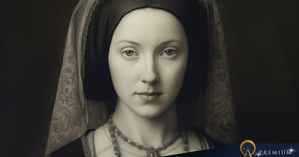 An AI image of Anne Boleyn, Queen of England.