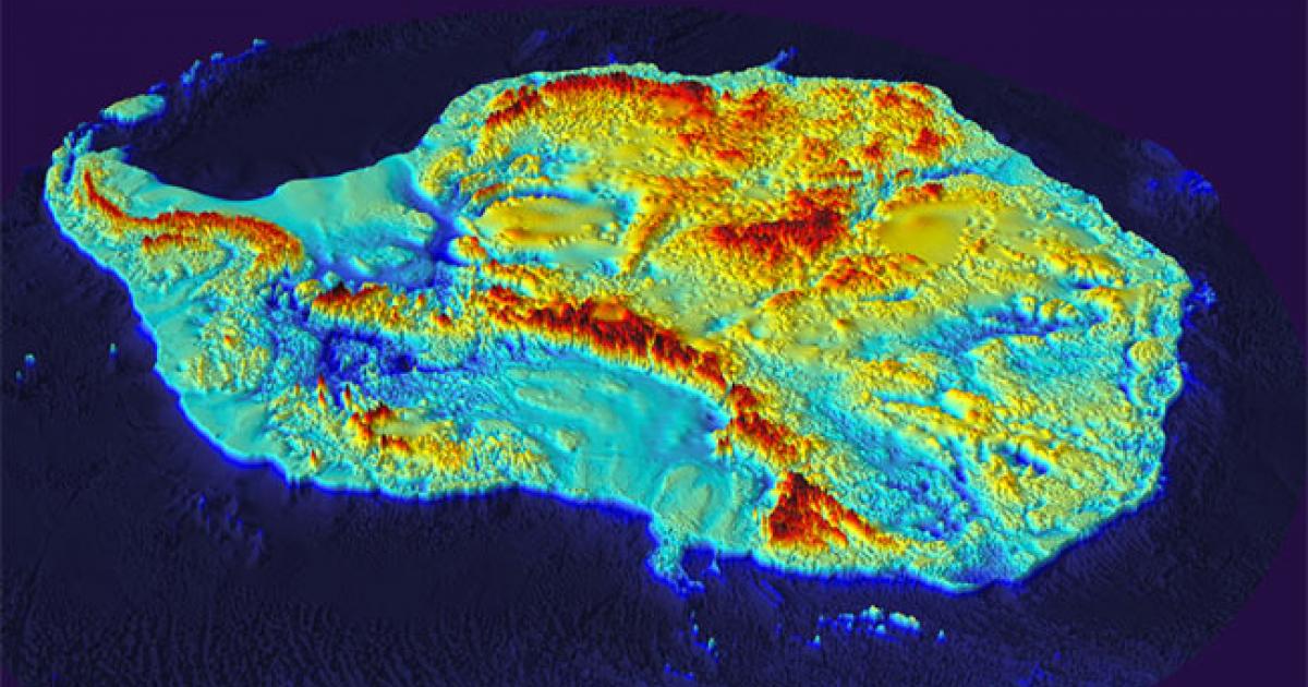 Antarctica’s new Map