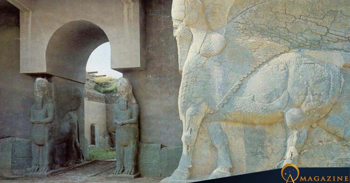 Before its destruction in 2015, the Bull of Nimrud was an imposing depiction of a supernatural creature known as the lamassu located at the North West Palace of Ashurnasirpal II at the ancient city of Nimrud.