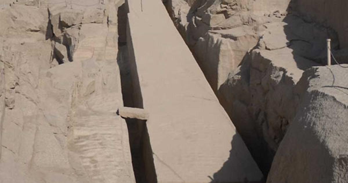 Unfinished Obelisk in Aswan