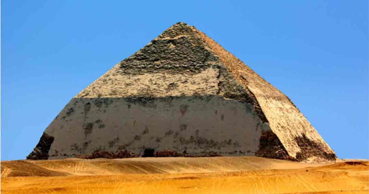 The Bent Pyramid in Dahshur, Egypt.		Source: WitR/Adobe Stock