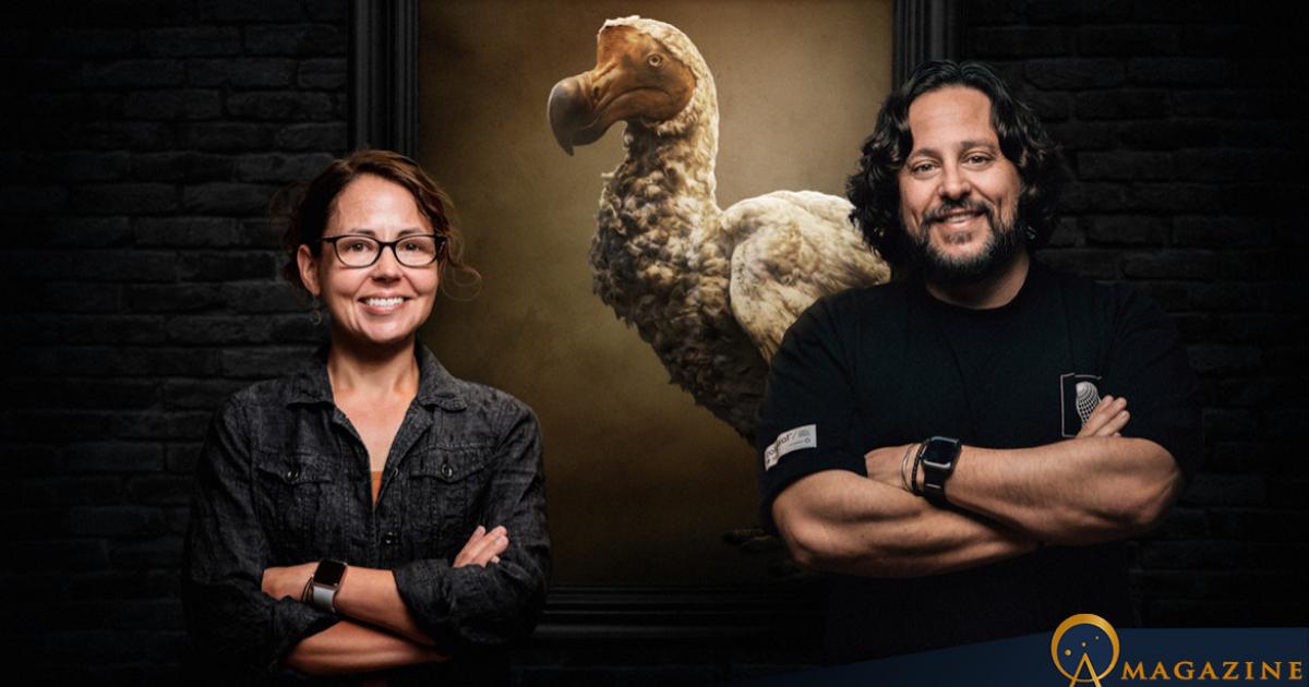 Dr. Beth Shapiro, Chief Science Officer at Colossal Biosciences, and Ben Lamm, co-founder and CEO.