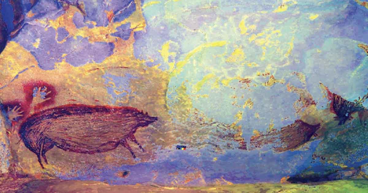 Warty Pig Cave Painting Discovered in Indonesia is a Game Changer
