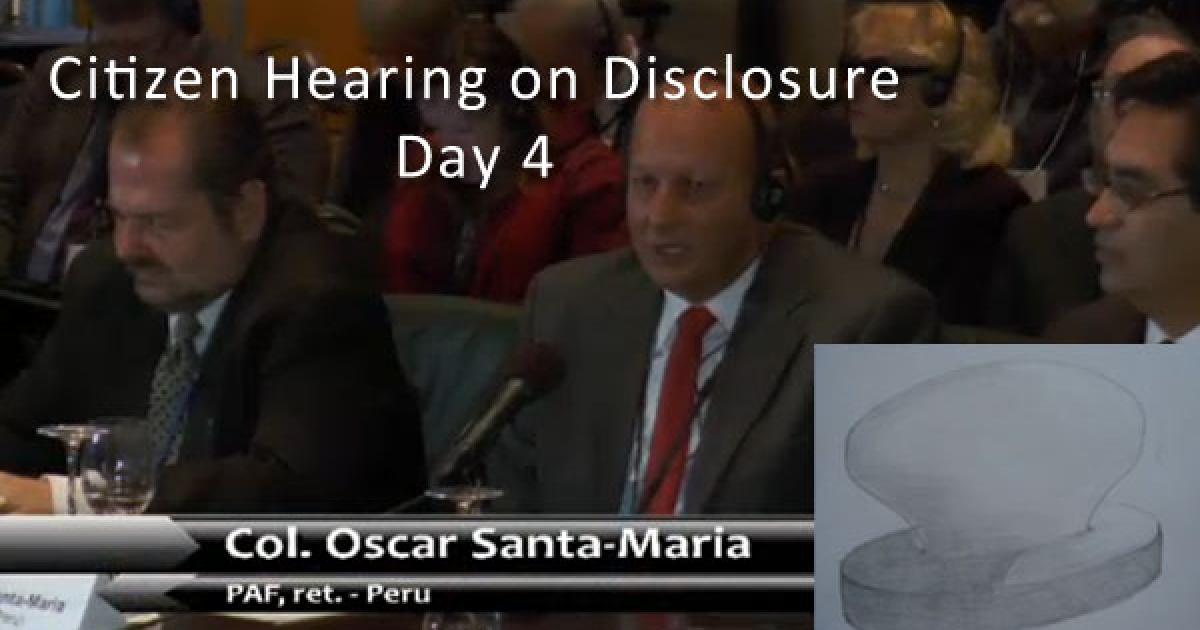 Citizen Hearing on Disclosure - Day 4