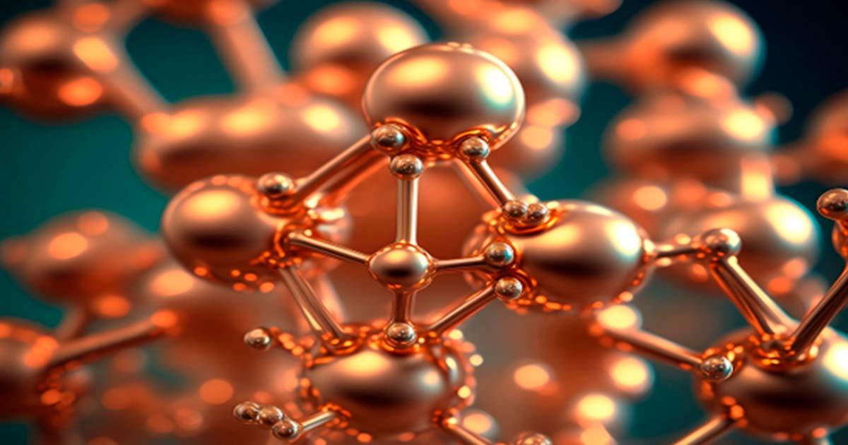 Science is finally catching up with beliefs that ancient peoples have known all along. AI generated image of a copper molecule structure. Source: DmitriRich / Adobe Stock 