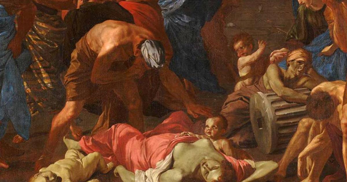 Deadly Plague Epidemic Painting