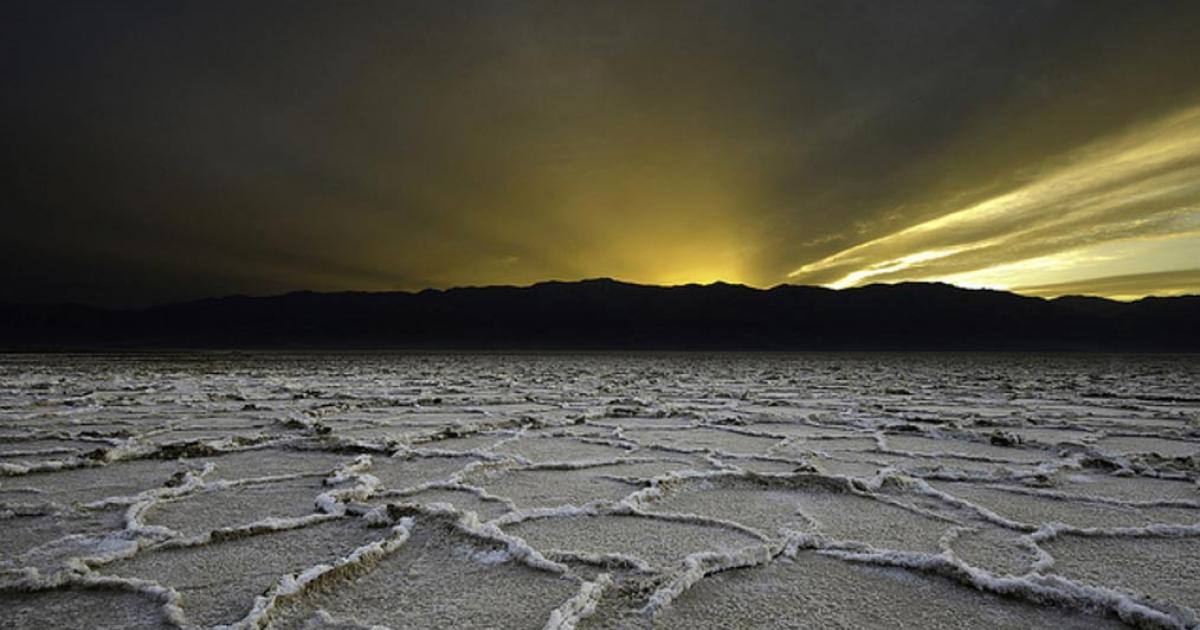 “Sunset at Bathwater” Death Valley, California 