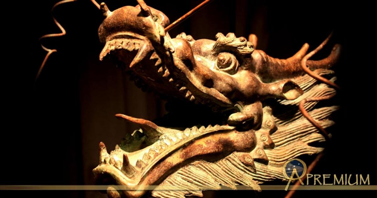 Dragon Sculpture, China.