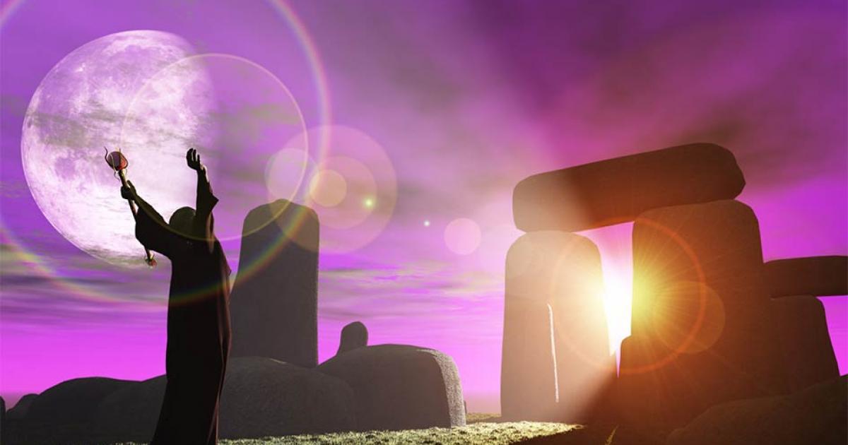 After a ten year run of bad luck, an Irish farmer was advised by University College Cork to contact druids to perform a ceremony. Source: heywoody / Adobe Stock