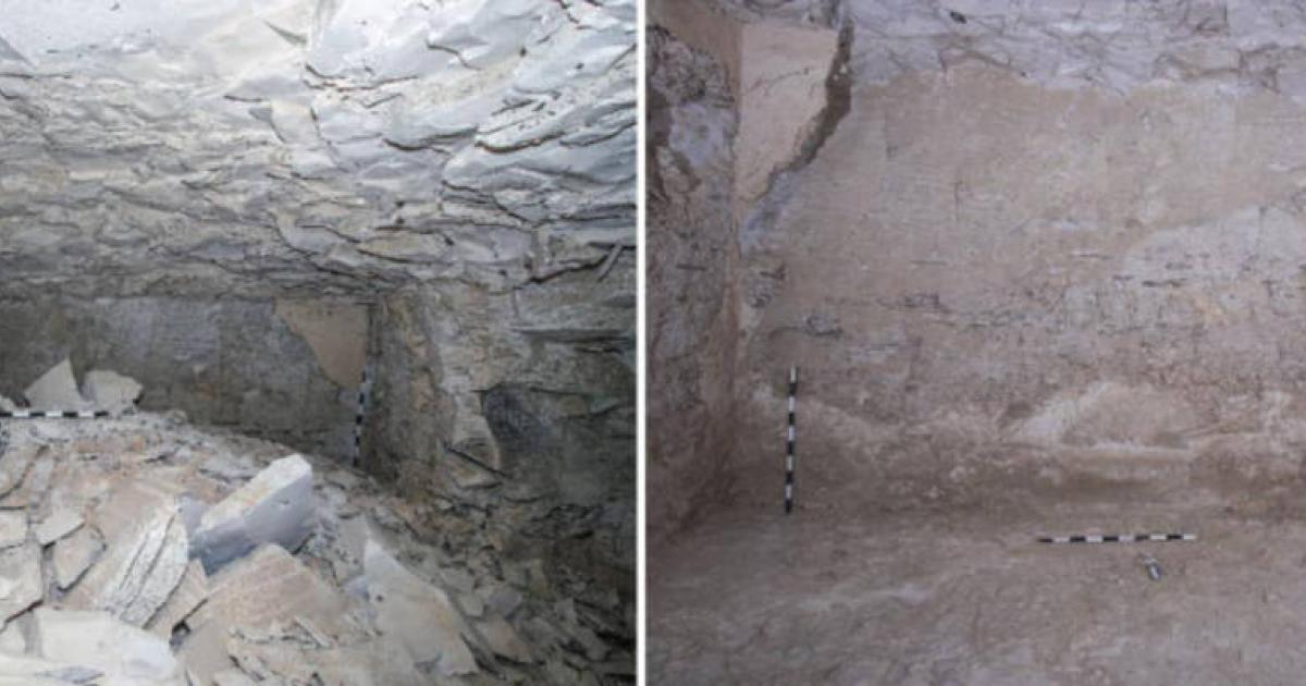 Inside of the first tomb of Thutmose II.