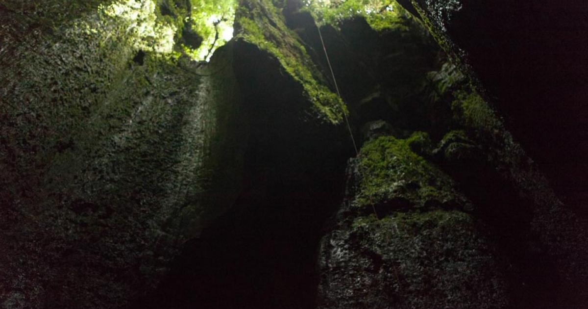 One of the entrances to the Tayos Caves. 