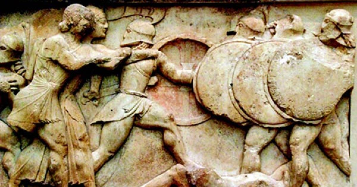 The fallen soldiers of Marathon