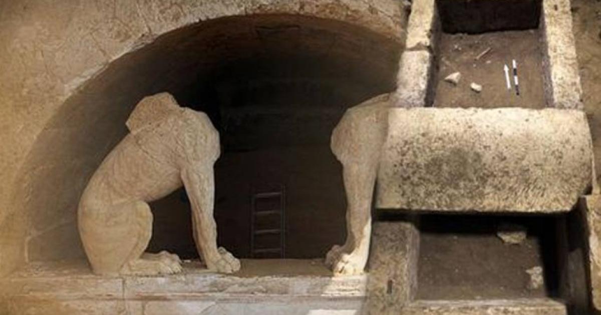 Bones found in Magnificent Amphipolis Tomb belong to Five People