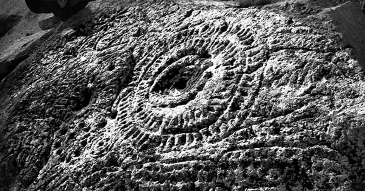 Stellar rock art map from Sevsar astronomical observatory. Source: Courtesy of the author © Lilit Mkhitaryan