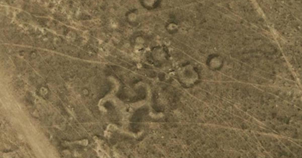 Ancient geoglyphs in Kazakhstan