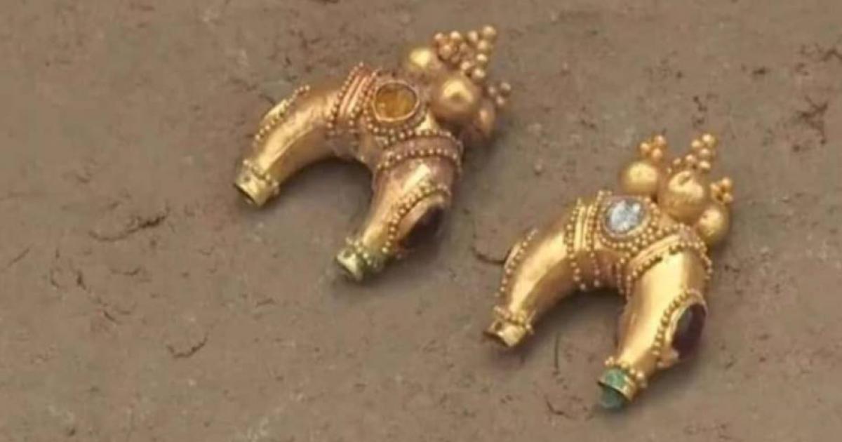 Kangyu era jewelry found in Kazakhstan.