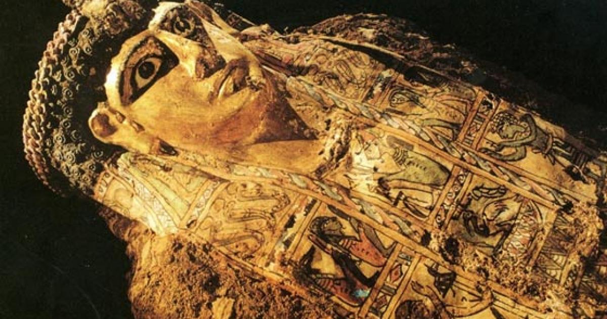 Mummy from the Valley of the Golden Mummies