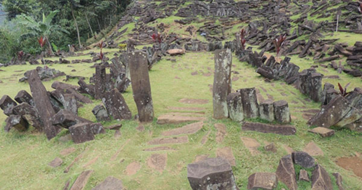 Megalithic site of Gunung Padang 