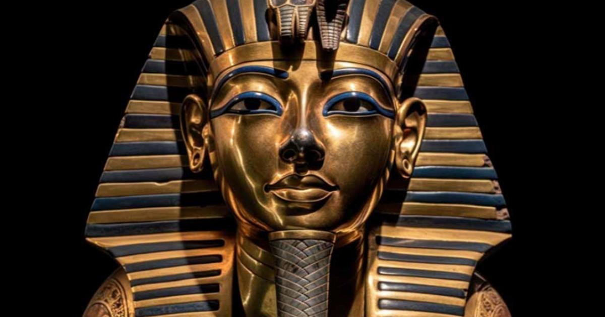 Egyptian sarcophagus of Pharaoh Tutankhamun