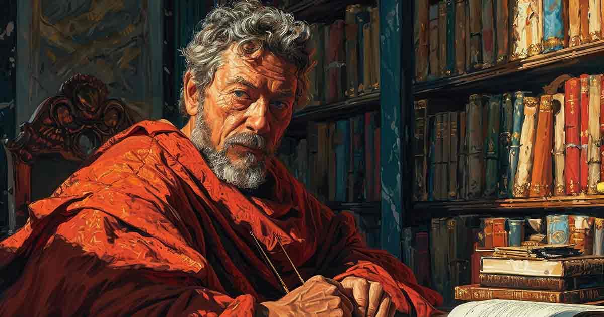 Representational image of an ancient Roman historian. Source: Ian / Adobe Stock 