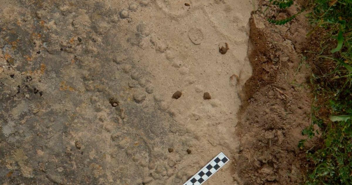 Pattern of holes carved into ancient shelter in Azerbaijan are the remains of one of the world’s oldest games.