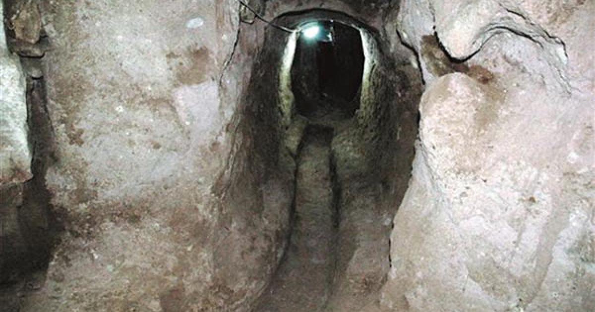 Ancient underground city in Anatolia 