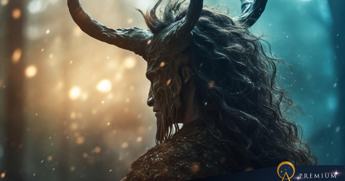 AI image of a Minotaur.