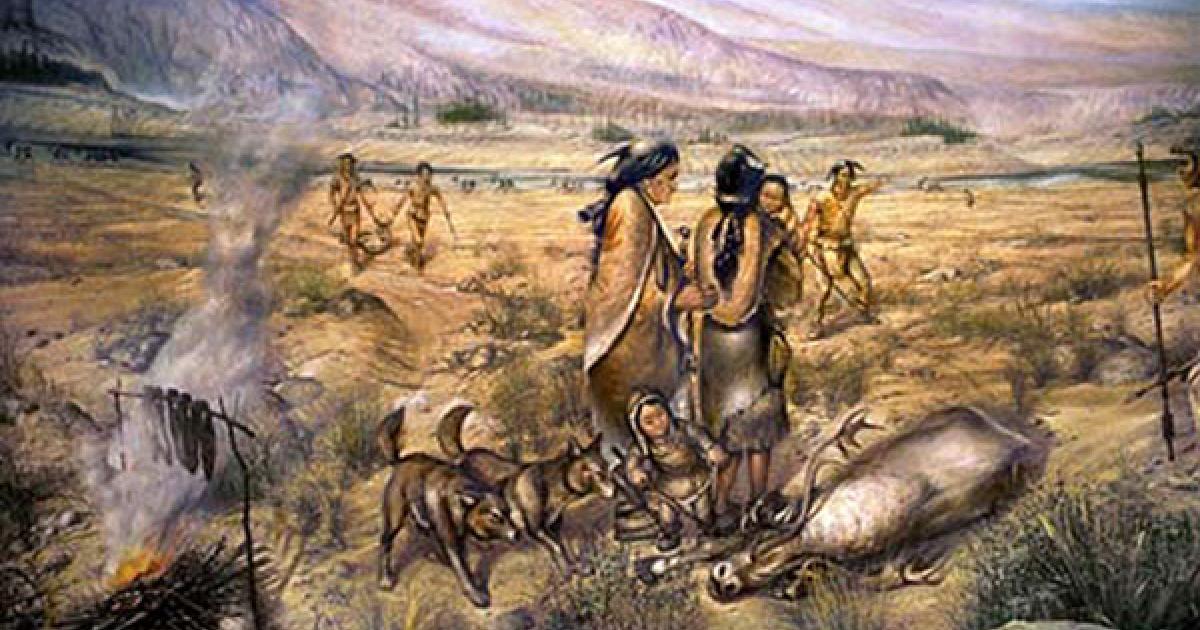 Early inhabitants of America - Idaho