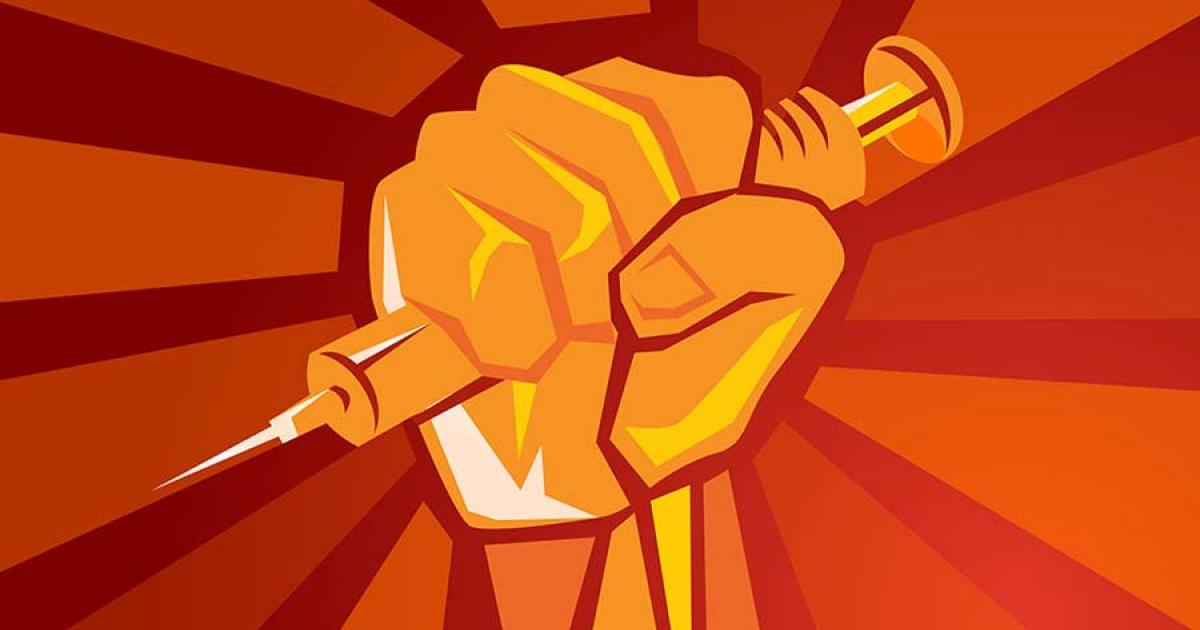 Vaccination poster image. The story of inoculation is far older than you might think. Source: bakhtiarzein / Adobe Stock