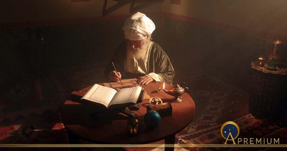 Islamic scientist at work ( Kemal/Abode Stock)