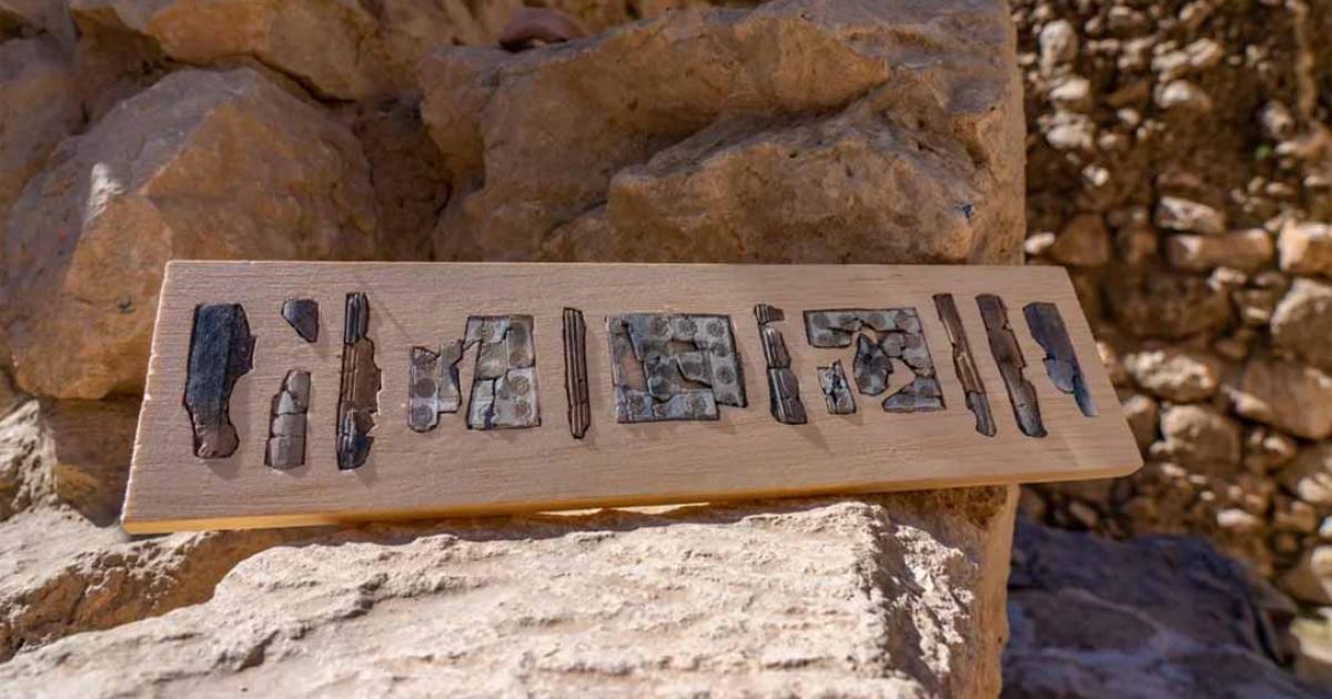 These reconstructed ivory panels from Jerusalem’s prosperous First Temple period, recently unearthed in the City of David, were once part of an elite couch throne.                    Source: Yaniv Berman / Israel Antiquities Authority