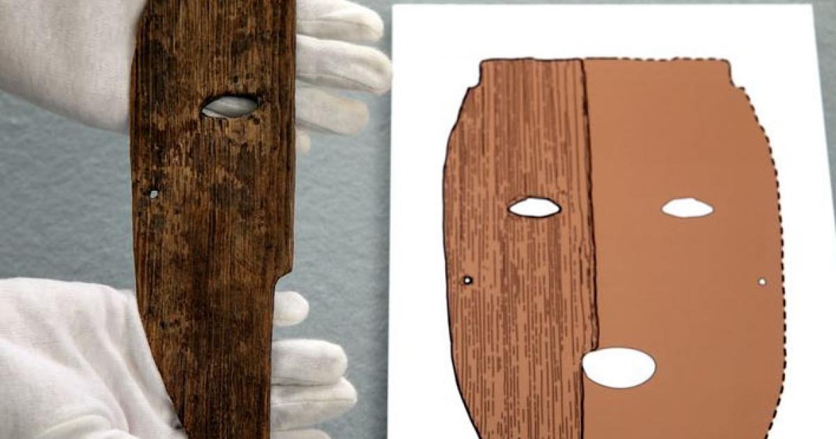 Ancient Japanese Mask