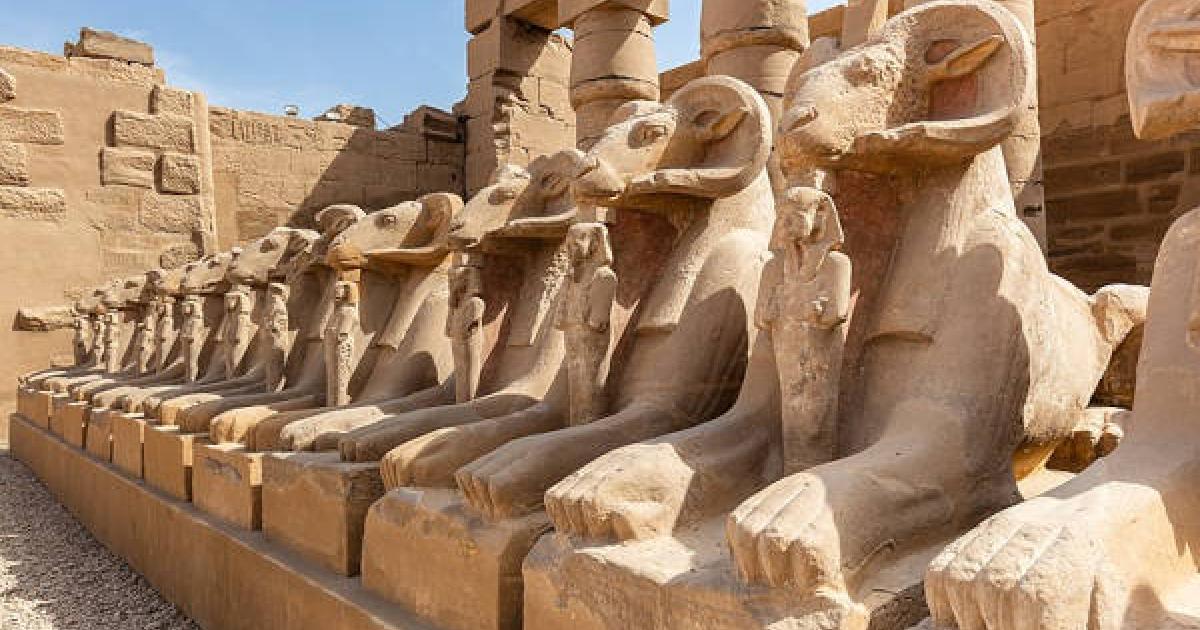 Karnak Temple in Luxor, Egypt.