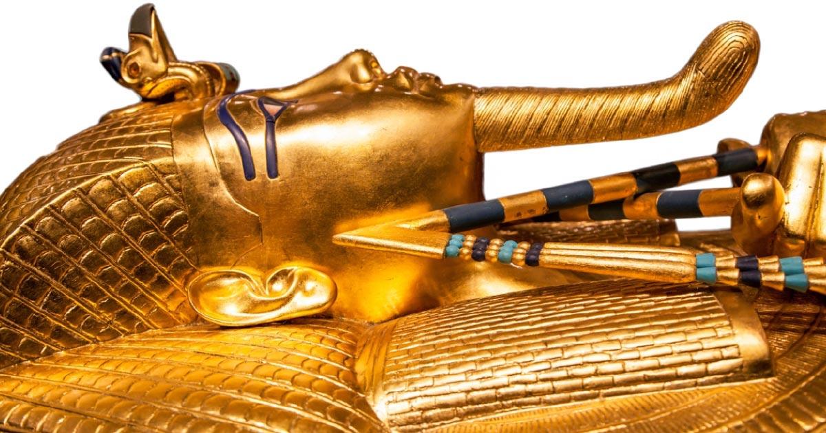 King Tut's sarcophagus. Source: Jaroslav Moravcik / Adobe Stock.